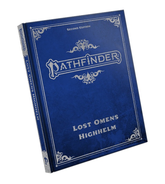 Pathfinder 2e Supplement Lost Omens: Highhelm Special Edition Pzo9316se