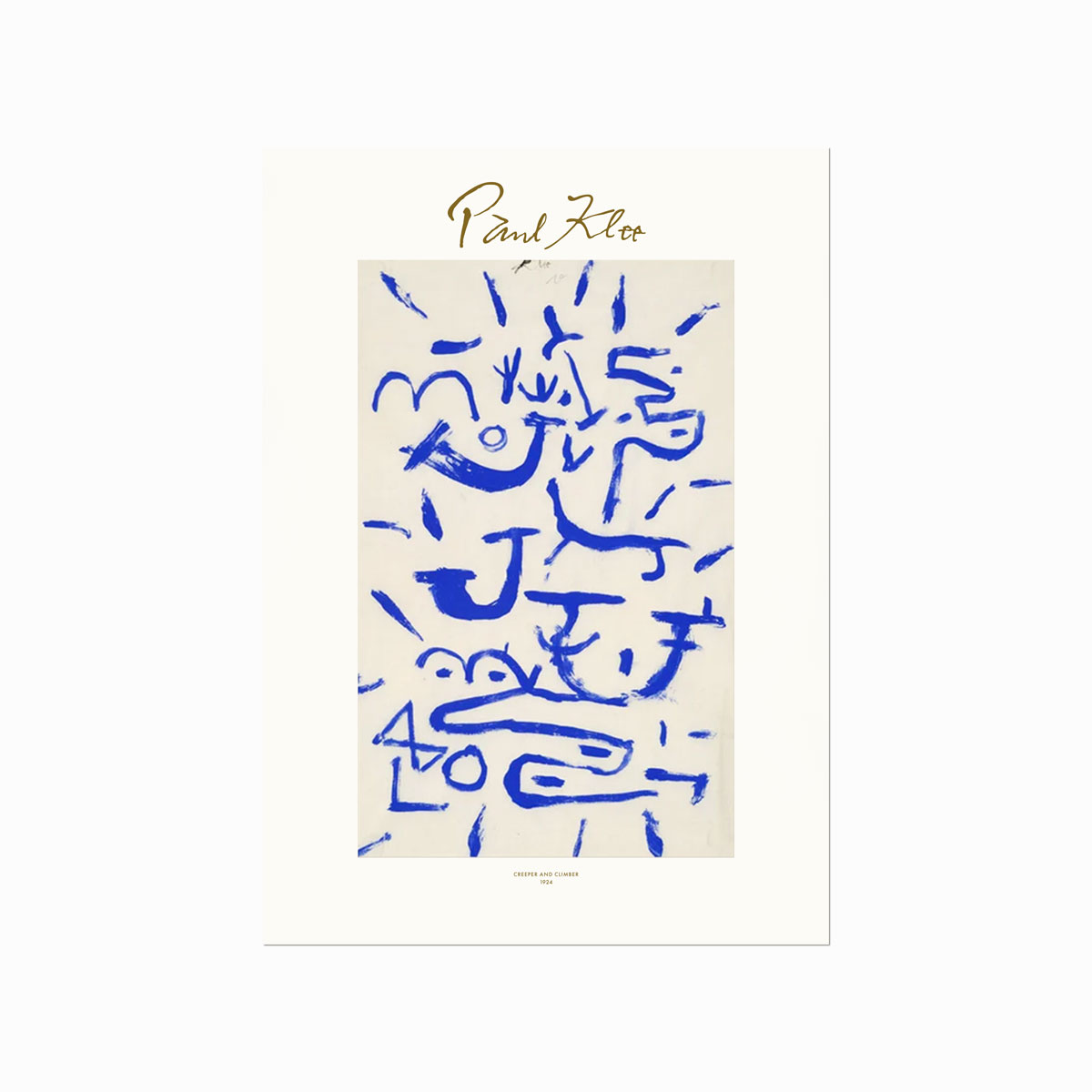 Paul Klee  Creeper And Climber