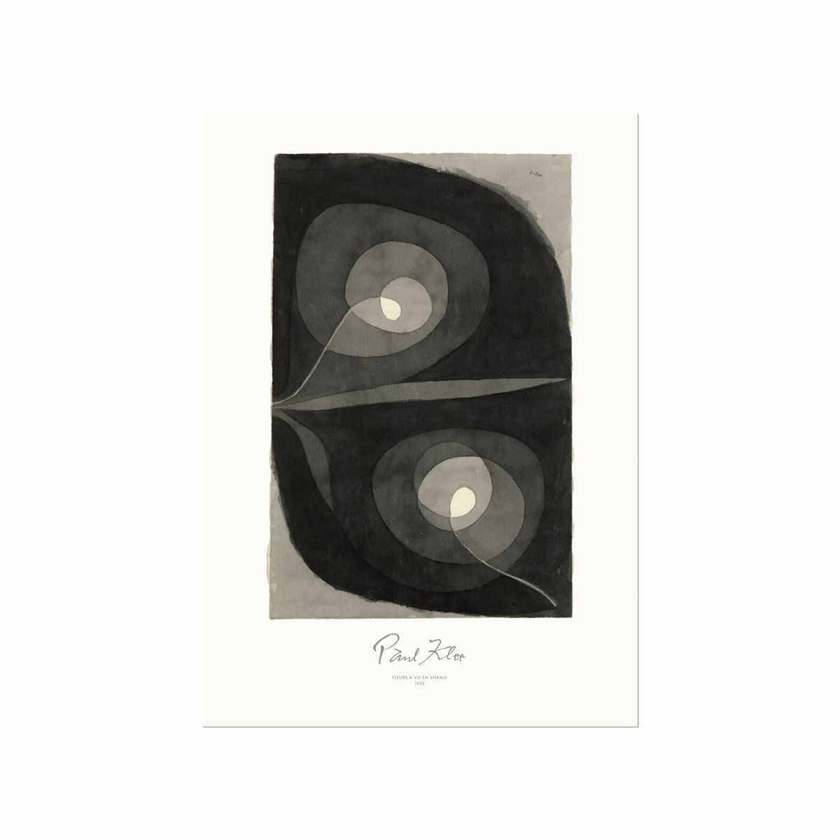 Paul Klee  Fleurs   Vis En Spirale