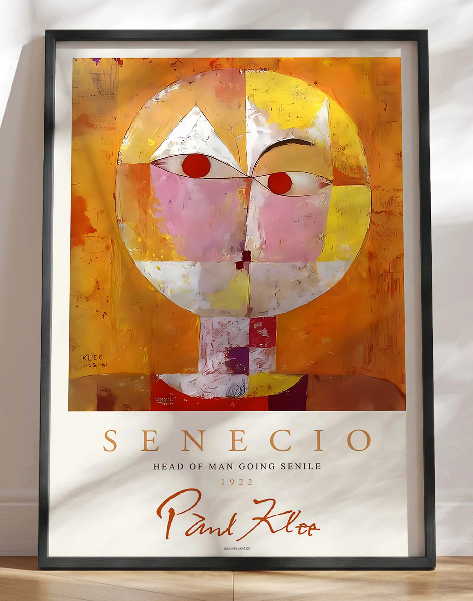 Paul Klee Plakat Senecio  Head Of Man