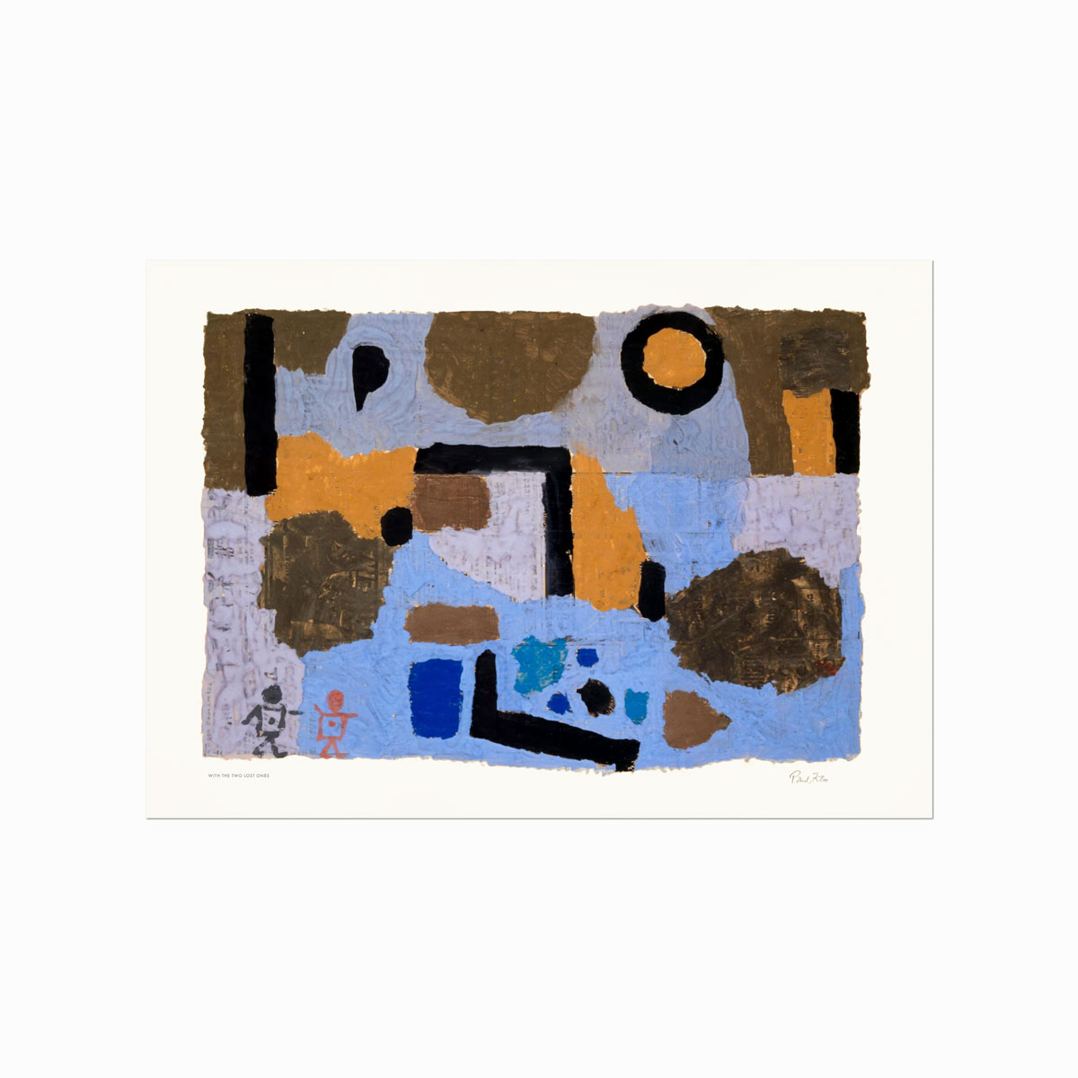 Paul Klee  With The Two Lost Ones