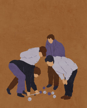 Petanque Orange Af Maladroit