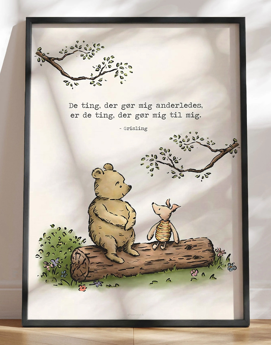 Peter Plys Plakat De Ting