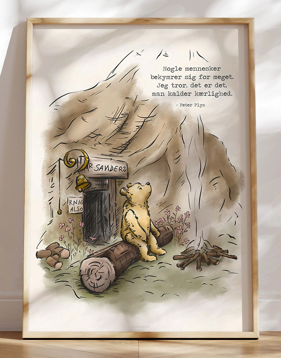 Peter Plys Plakat Nogle Mennesker
