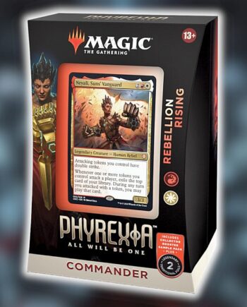 Phyrexia: All Will Be One Commander  Edh  Multiplayer Magic Deck: Rebellion Rising 100 Kort