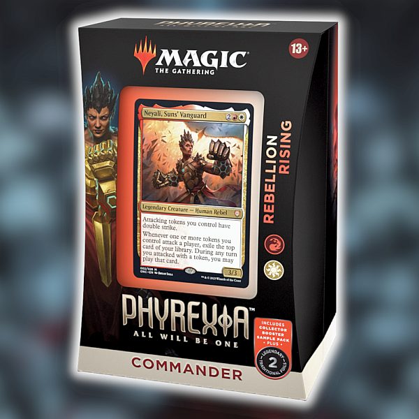 Phyrexia: All Will Be One Commander Edh Multiplayer Magic Deck: Rebellion Rising 100 Kort