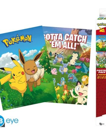 Pok 195 169 Mon Pikachu Poster Plakat 52x38cm