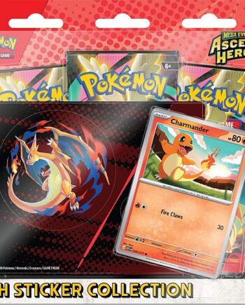 Pokemon Ascended Heroes Tech Sticker Blister: Charmander