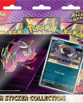 Pokemon Ascended Heroes Tech Sticker Blister: Gastly