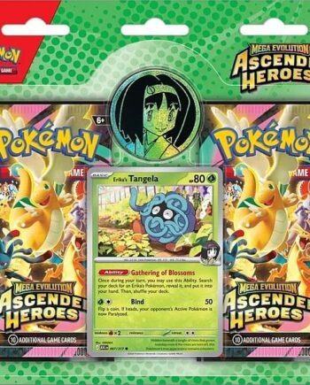 Pokemon Ascended Heroes  -pack Blister: Erika   Tangela