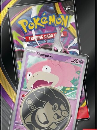 Pokemon Blister Pack  -pack Checklane Blister:   Mega Evolution: Pitch Black Booster Pakke   Slowpoke Black Star Promo   Pokemon   195 184 Nt