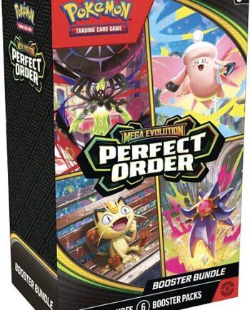 Pokemon Booster Pakke Me03 Mega Evolution: Perfect Order Booster Pack Bundle  Box Med   Boosters