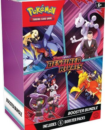 Pokemon Booster Pakke Sv10 Scarlet   Violet: Destined Rivals Booster Pack Bundle  Box Med   Boosters