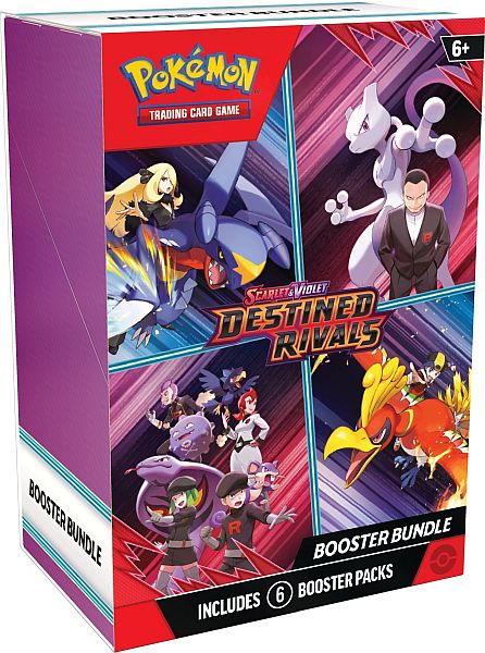 Pokemon Booster Pakke Sv10 Scarlet Violet: Destined Rivals Booster Pack Bundle Box Med Boosters