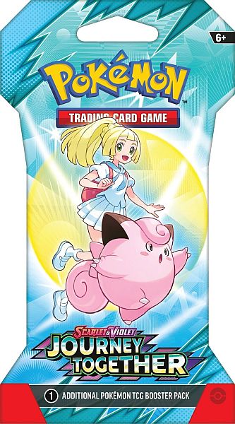 Pokemon Booster Pakke Sv09 Scarlet Violet: Journey Together Sleeved Booster Pack Quot Cardboard Pap Blister Quot