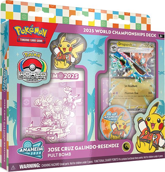 Pokemon Deck 2025 World Championship Wcd Jose Cruz Galindo-resendiz: Pult Bomb