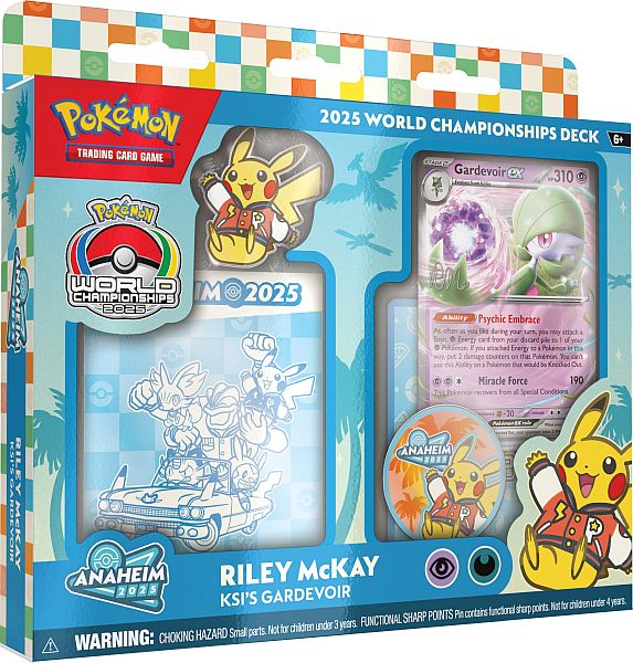 Pokemon Deck 2025 World Championship Wcd Riley Mckay: Ksi Gardevoir