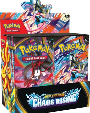Pokemon Display  Booster Box  Me04 Mega Evolution: Chaos Rising 36 Boosters