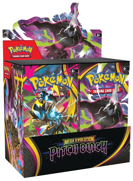 Pokemon Display Booster Box Me05 Mega Evolution: Pitch Black 36 Boosters