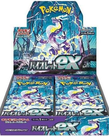 Pokemon Display  Booster Box  Scarlet   Violet Sv1v: Violet Ex  Japansk  30 Boosters