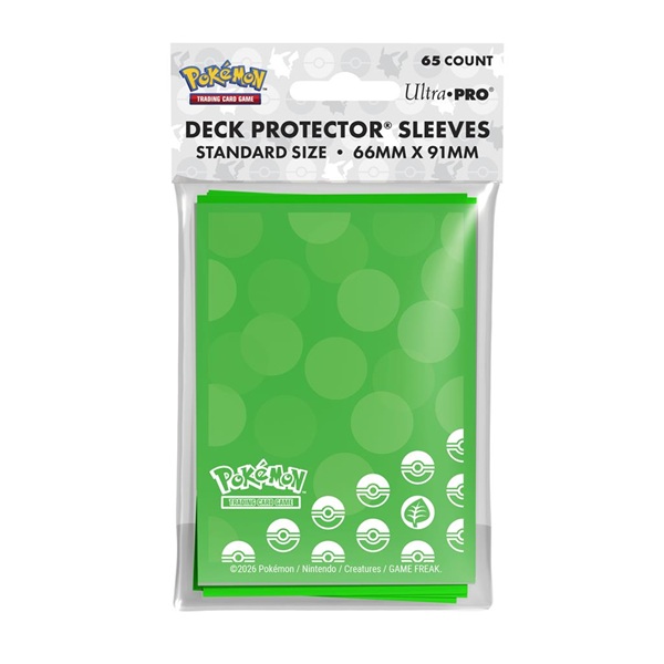 Pokemon Energy: Grass Type Deck Protector 65 Lommer Ultra Pro Sleeves 16742