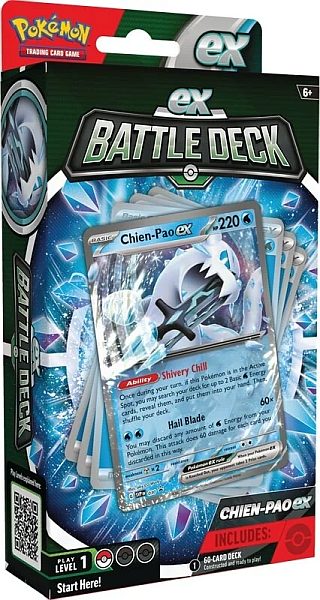 Pokemon Ex Battle Deck: Chien-pao Ex 2023