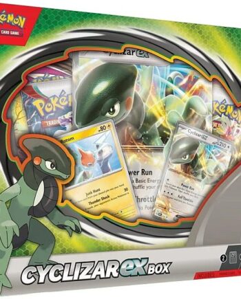 Pokemon Ex Box: Cyclizar Ex  2023     Boosters