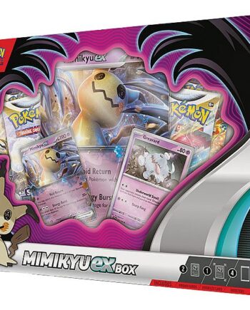 Pokemon Ex Box: Mimikyu Ex  2023     Boosters