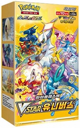 Pokemon Koreansk Booster Box S12a: Vstar Universe