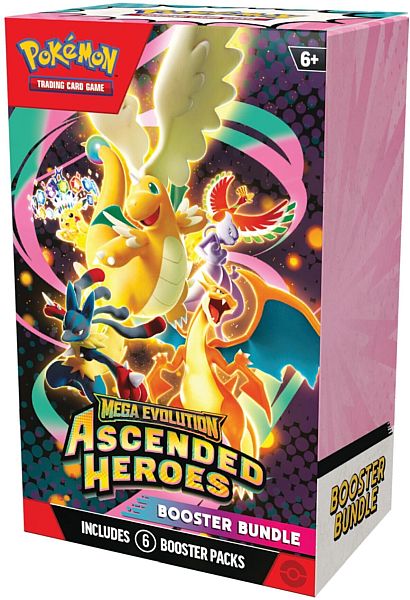 Pokemon Me02 Ascended Heroes Booster Bundle