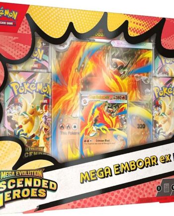 Pokemon Me02   Ascended Heroes: Mega Emboar Ex Box