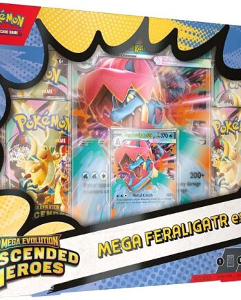 Pokemon Me02   Ascended Heroes: Mega Feraligatr Ex Box