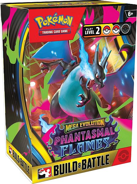 Pokemon Mega Evolution: Phantasmal Flames Build Battle