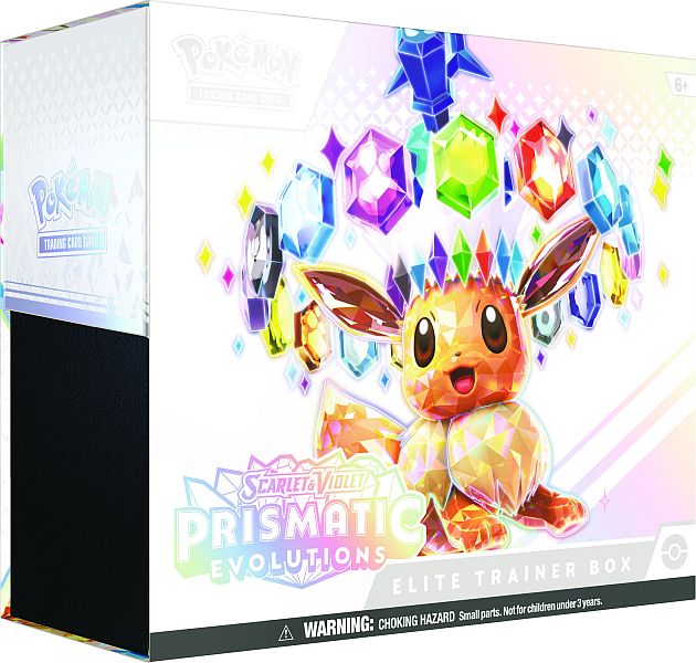 Pokemon Prismatic Evolutions Elite Trainer Box  Eevee