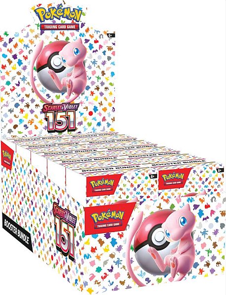Pokemon Scarlet   Violet: 151 Booster Pack Bundle Display