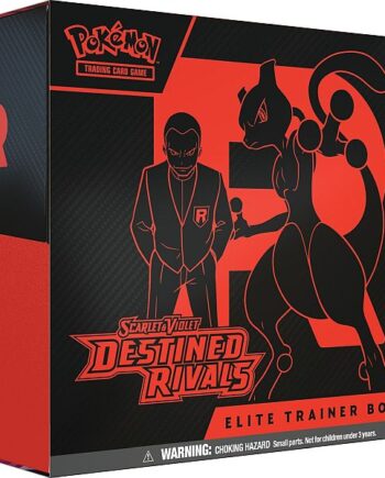 Pokemon Scarlet   Violet: Destined Rivals Elite Trainer Box  Team Rocket   Wobbuffet  Boks Med   Boosters  Promokort   Tilbeh 195 184