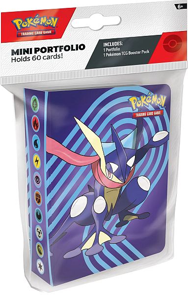 Pokemon Scarlet Violet: 2024 Greninja Lapras Mini-album