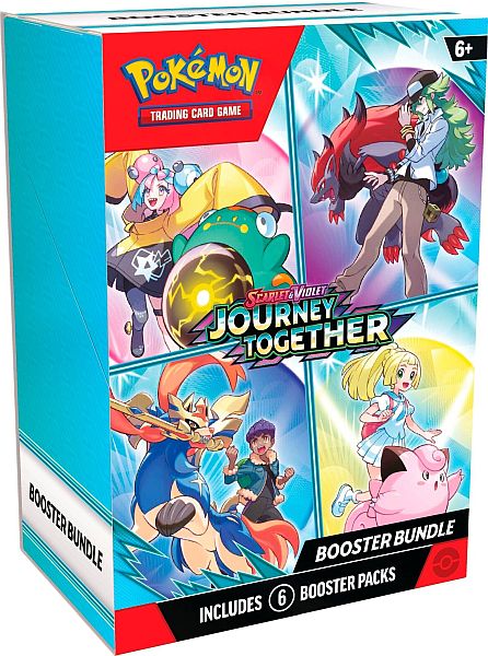 Pokemon Scarlet Violet Journey Together Booster Bundle