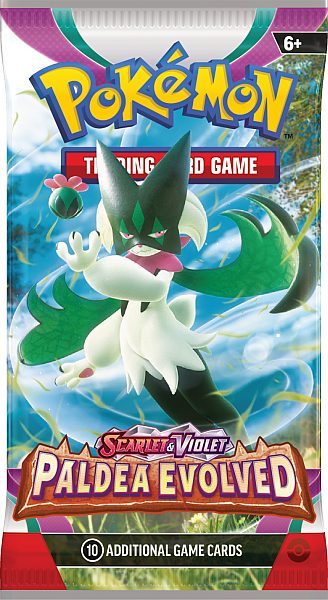 Pokemon Scarlet   Violet: Paldea Evolved Booster Pack