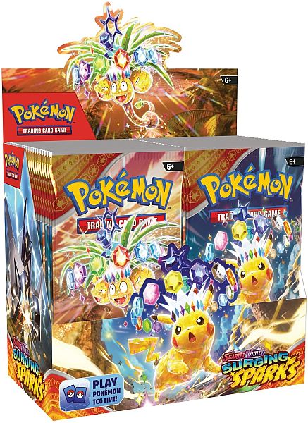 Pokemon Scarlet Violet: Surging Sparks Booster Box