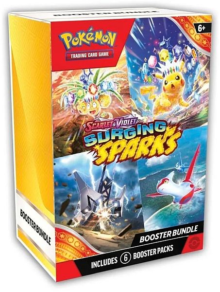 Pokemon Scarlet Violet: Surging Sparks Booster Bundle