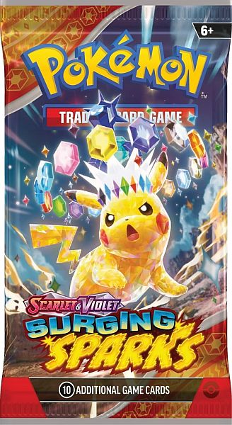 Pokemon Scarlet Violet: Surging Sparks Booster Pakke