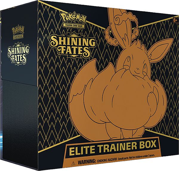 Pokemon Shining Fates Elite Trainer Box  10 Boosters Mm