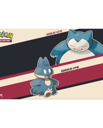 Pokemon Spillem 195 165 Tte  Playmat  Snorlax   Munchlax Ultra Pro  15948