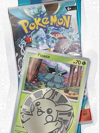 Pokemon Sv04 Paradox Rift Checklane Blister: Pineco