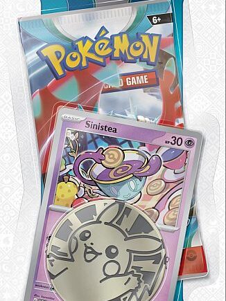 Pokemon Sv04 Paradox Rift Checklane Blister: Sinistea