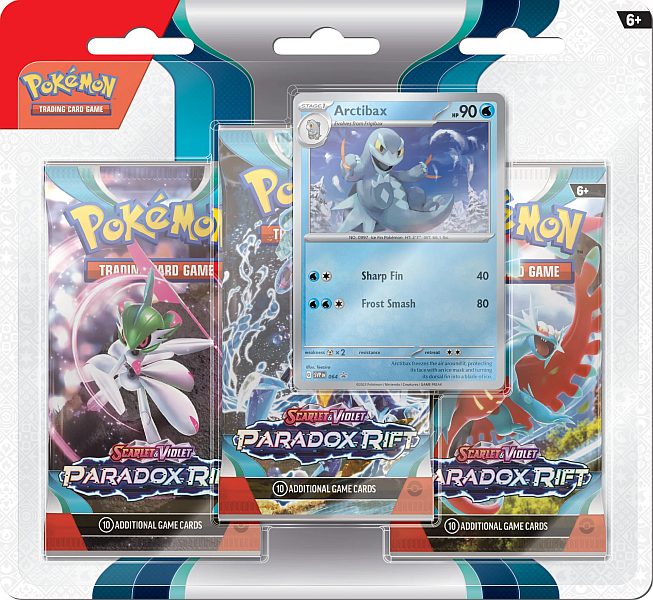Pokemon Sv04 Paradox Rift -pack Blister: Arctibax