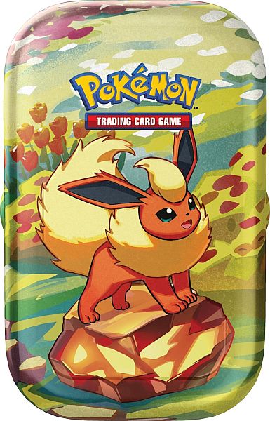 Pokemon Sv8   Prismatic Evolutions Mini Tin: Flareon