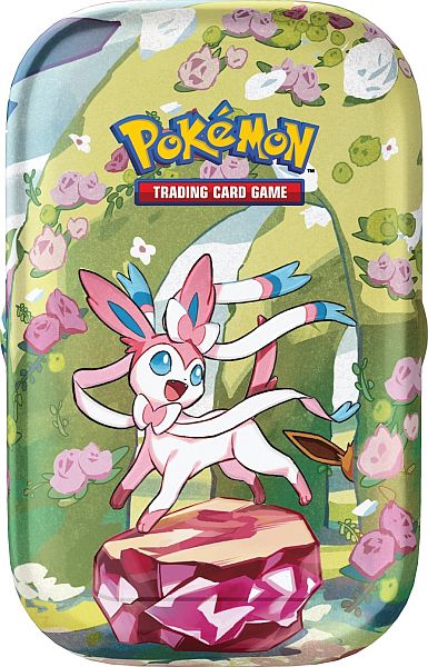 Pokemon Sv8   Prismatic Evolutions Mini Tin: Sylveon