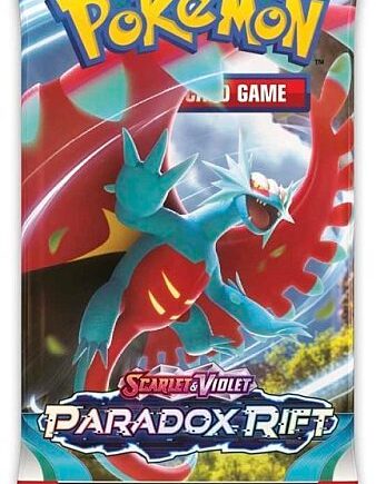 Pokemon Sv04 Scarlet   Violet: Paradox Rift Booster Pack